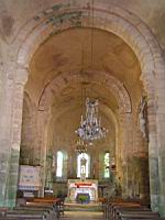 St-Germain-en-Brionnais - Eglise romane - Nef (1)